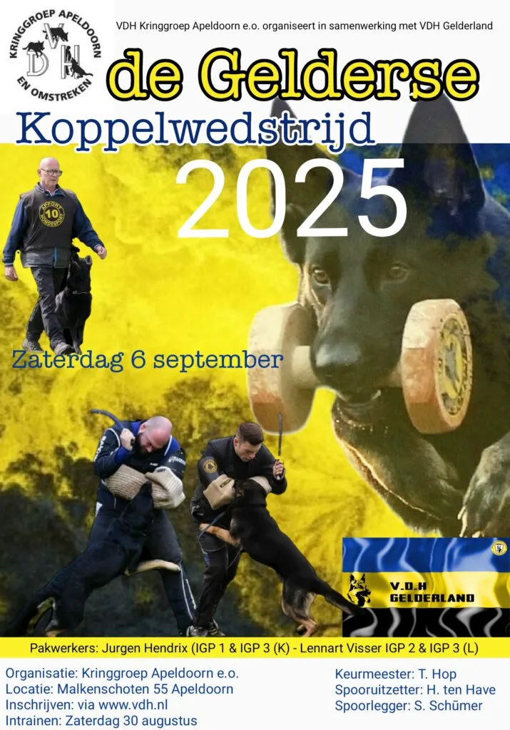 Koppelwedstrijd Gelderland 2025